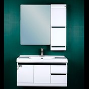 تصویر آینه و روشویی میتکو مدل ویستا تیپ A کد 03 