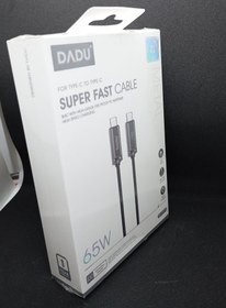 تصویر DADU DC-C019 کابل شارژر تایپ سی مجهز به نمایشگر جریان DADU DC-C019 Type C charger cable equipped with current display