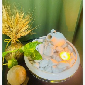 تصویر آبنما رومیزی دکوری مدل کوزه 2 