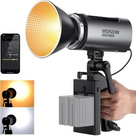 تصویر ویدیو لایت نیور Neewer MS60B Bi-Color LED Monolight 
