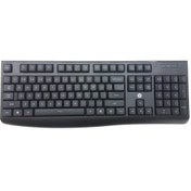 تصویر کیبورد سیم دار اچ پی مدل K200 HP K200 Wired USB Keyboard (Black)