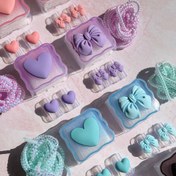 تصویر محافظ آداپتور 25 وات سامسونگ قلب و پاپیون رنگی 