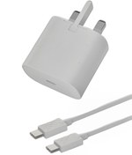 تصویر شارژر دیواری ترانیو مدل SA3C ظرفیت ۲۵ وات با کابل تایپ سی 