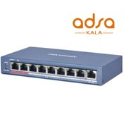 تصویر سوییچ شبکه 8 پورت هایک ویژن مدل DS_3E0109P-E 
