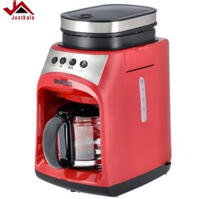 تصویر قهوه ساز و آسیاب جیپاس مدل GCM41512 ظرفیت ۰.۶ لیتر 