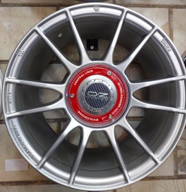 تصویر رینگ اسپرت سایز ۱۶ (۱۰۸×۴) نقره‌ای oz Sport wheel size 16" (4×108) Silver Oz