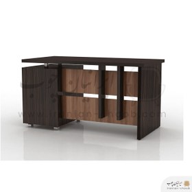 تصویر میز کارمندی ایرانیان چوب مدل لاله - چوب 