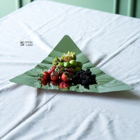 تصویر سینی پذیرایی تری‌استیل(TDH-155) 