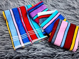 تصویر حوله دستی ۴۰ در ۸۰ الوان 