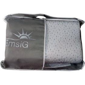 تصویر بالش طبی امسیگ مدل PL73 سایز بزرگ ا Emsig Memory Foam Pillow PL73-L Emsig Memory Foam Pillow PL73-L