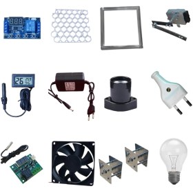 تصویر دستگاه جوجه کشی ۴۲ عددی تمام اتومات 