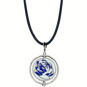 تصویر گردنبند رز آبی 