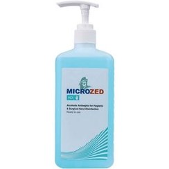 تصویر محلول ضدعفونی کننده دست میکروزد مدل HD حجم 1000 میلی لیتر 