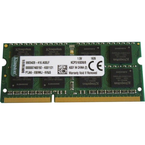 خرید و قیمت رم لپ تاپ کینگستون مدل DDR3 PC3 12800S ظرفیت 8 گیگابایت | ترب