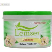 تصویر ژل خوشبوکننده هوا جاسمین لمسر90 گرمی ا Gel Lemser Air Freshener Jasmin 90g Gel Lemser Air Freshener Jasmin 90g