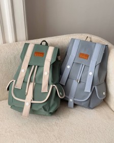 تصویر کوله پشتی نیلا 