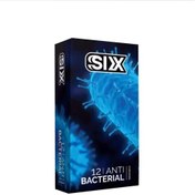 تصویر کاندوم آنتی باکتریال SIX سیکس 12 عددی 