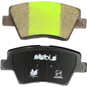 تصویر لنت ترمز عقب سمند سورن الیجیبل نائوسرامیک کد IC03 