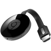 تصویر دانگل HDMI کروم‌کست مدل Chromecast ۴K با قابلیت انتقال بی‌سیم 