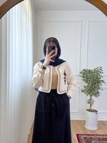 تصویر ست کت دامن میترا 