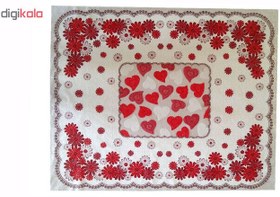 تصویر سفره 6 نفره طرح میخک 