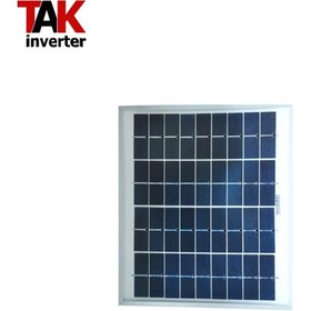 تصویر پنل خورشیدی 10 وات پلی کریستال Yingli solar solar panel 10 watt polycristal Yingli solar