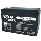 تصویر باتری یو پی اس ولتامکس 12V-7.5Ah سیلد لید اسید 7.5 آمپرساعت 12 ولت 