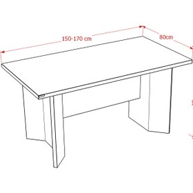 تصویر میز کنفرانس فوفل مدل CO104-B 