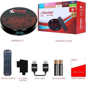 تصویر اندروید باکس استارست مدل SA-1 Max 4K رم ۴ 