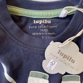 تصویر قیمت و خرید تیشرت نوزادی آستین بلند لوپیلو مدل 318119 ا Tshirt lupilu 318119 Tshirt lupilu 318119
