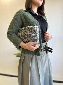 تصویر ژاکت ترک سبز 