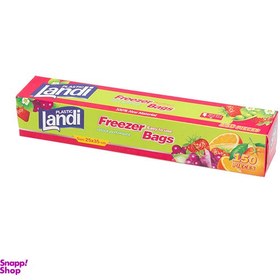 تصویر کیسه فریزر لندی مدل a02 رول 150 عددی 