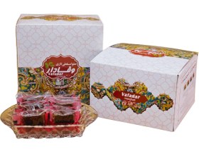 تصویر حلوا پذیرایی‌ لواشکی‌ 