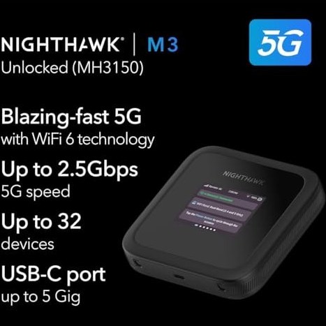 خرید و قیمت روتر Netgear Nighthawk M3 مدل MH3150-100EUS | ترب