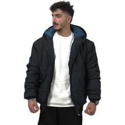 تصویر کاپشن کلاهدار تخفیف خورده خرید کاپشن کلاهدار ساده