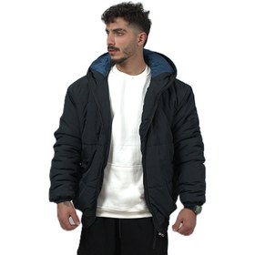 تصویر کاپشن کلاهدار تخفیف خورده خرید کاپشن کلاهدار ساده