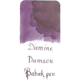 تصویر جوهر خودنویس دیامین میوه دامسون DIAMINE INK Damson 