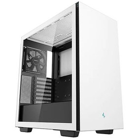 تصویر کیس کامپیوتر دیپ کول CH510 Mid Tower سفید DeepCool CH510 Mid Tower White Computer Case