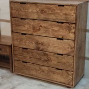 تصویر دراور چوبی ۵ کشو مدل R4 