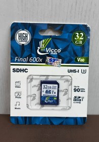 تصویر کارت حافظه ویکومن viccoman SD 32GB 90 MB/S 600X U3 