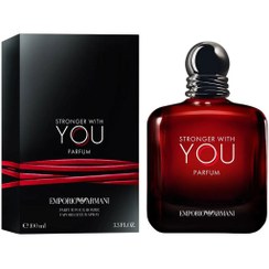 تصویر عطر ادوپرفیوم مردانه جورجیو آرمانی استرانگر ویت یو حجم ۱۰۰ میل 