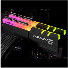 تصویر رم جی اسکیل مدل Trident Z RGB DDR4 64GB DUAL 3600MHz CL16 ا G.Skill Trident Z RGB DDR4 64GB DUAL 3600MHz CL16 RAM G.Skill Trident Z RGB DDR4 64GB DUAL 3600MHz CL16 RAM