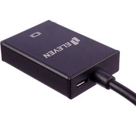 تصویر تبدیل مبدل VGA به HDMI برند آلون eleven تکنو پاژ 