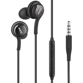 تصویر هندزفری سیمی سامسونگ مدل AKG  - جک 3.5 میلیمتر Samsung AKG Handsfree _ jack 3.5mm