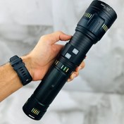 تصویر چراغ قوه دستی اسمال سان مدل ZY-T600 با نور LED و شدت ۵۰۰۰ لومن 