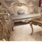 تصویر مبل کلاسیک مدل الیزابت ۴ نفره 