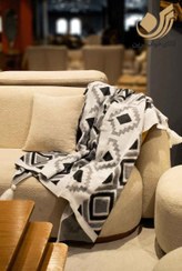 تصویر شال مبل پانچ مدل پرتو بافتنی 