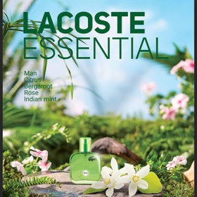 تصویر عطر جیبی مردانه تاینی مدل Lacoste Essentional حجم 30 میل النترا تاینی Elentra Tiny Lacoste Essentional Parfum For Men 30ml