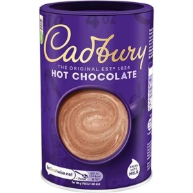 تصویر پودر شکلات داغ کدبری Cadbury وزن 250 گرم 