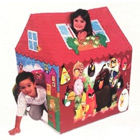 تصویر چادر بازی پارچه ای کودک Little house rosha 